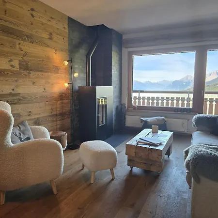 Vieux Bois, Vue Alpes, Crans-montana Appartamento